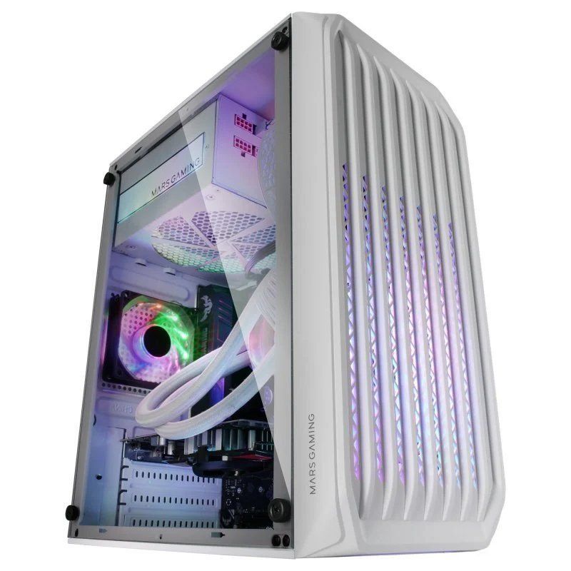 Specia Gaming PC 6 Core Intel E5 4,1Ghz 32GB 1TB RX580 *Neu* Weiss