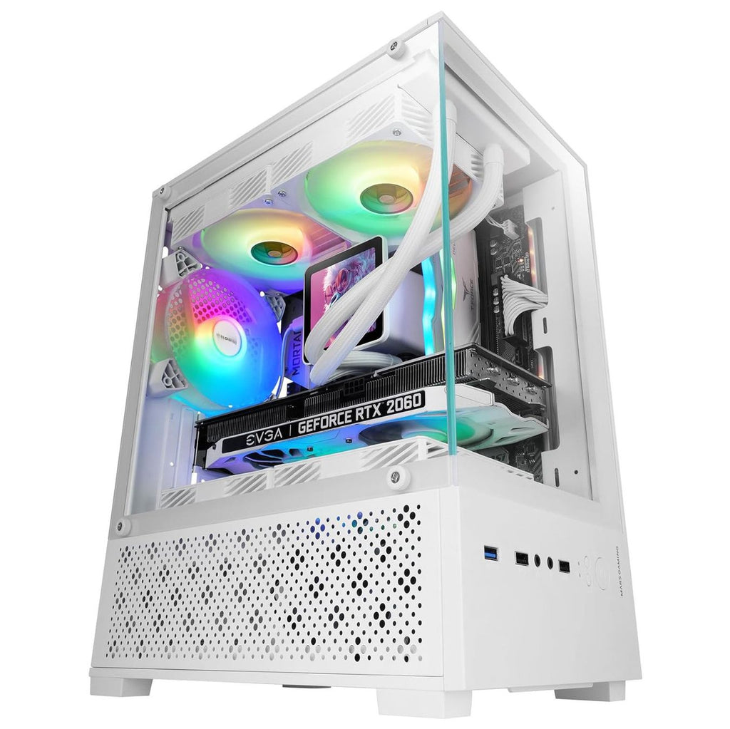 Specia Gaming PC 14 Core E5 3,3Ghz 32GB 1TB RX5700XT +Wakü Weiss