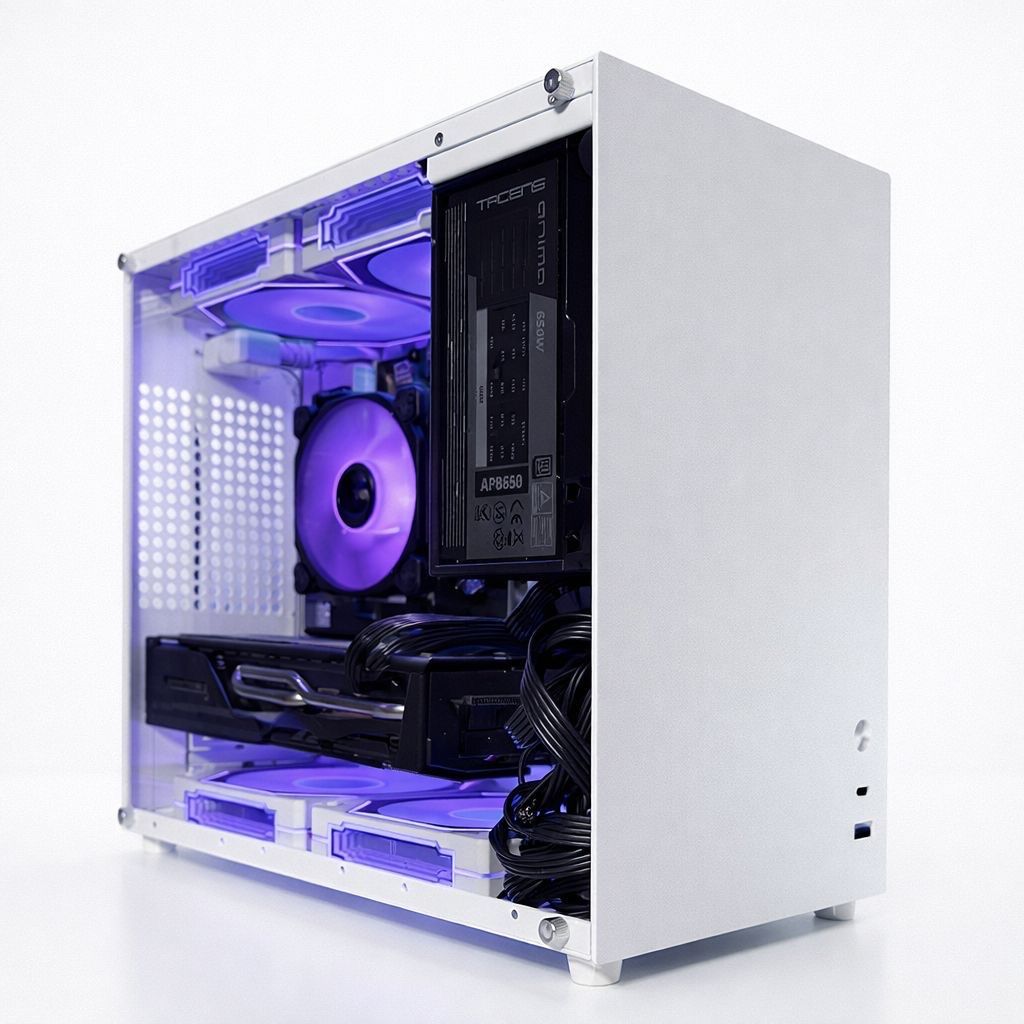 Specia Gaming PC 14 Core E5 3,3Ghz 32GB 1TB RX5700XT *Neu* Weiss