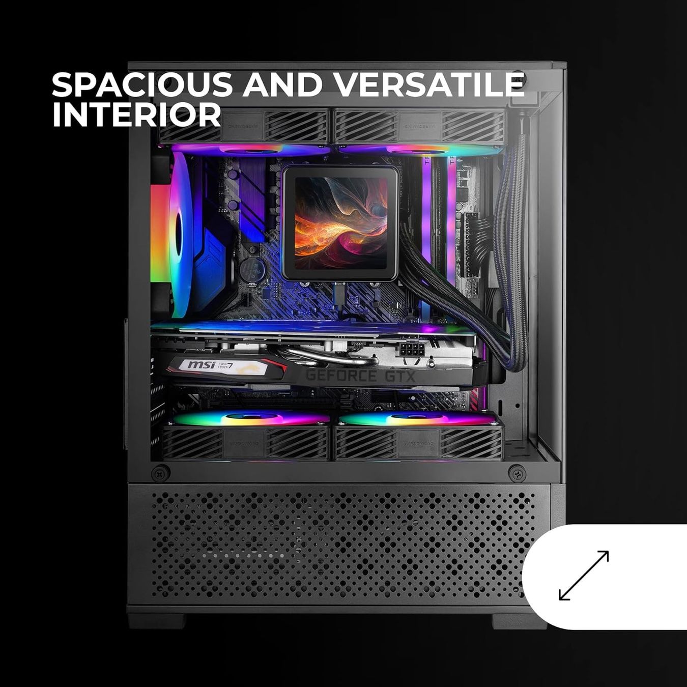 Specia Gaming PC 14 Core E5 3,3Ghz 32GB 1TB RX5700XT +Wakü