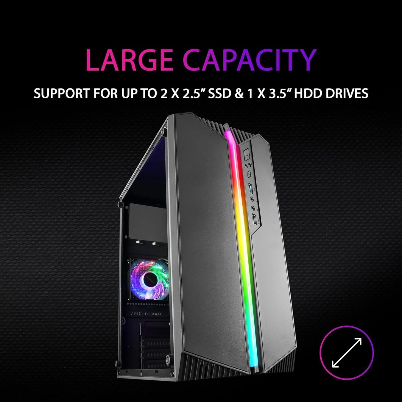 Specia Gaming PC 14 Core Intel E5 3,3Ghz 32GB 1TB RX580 Neu